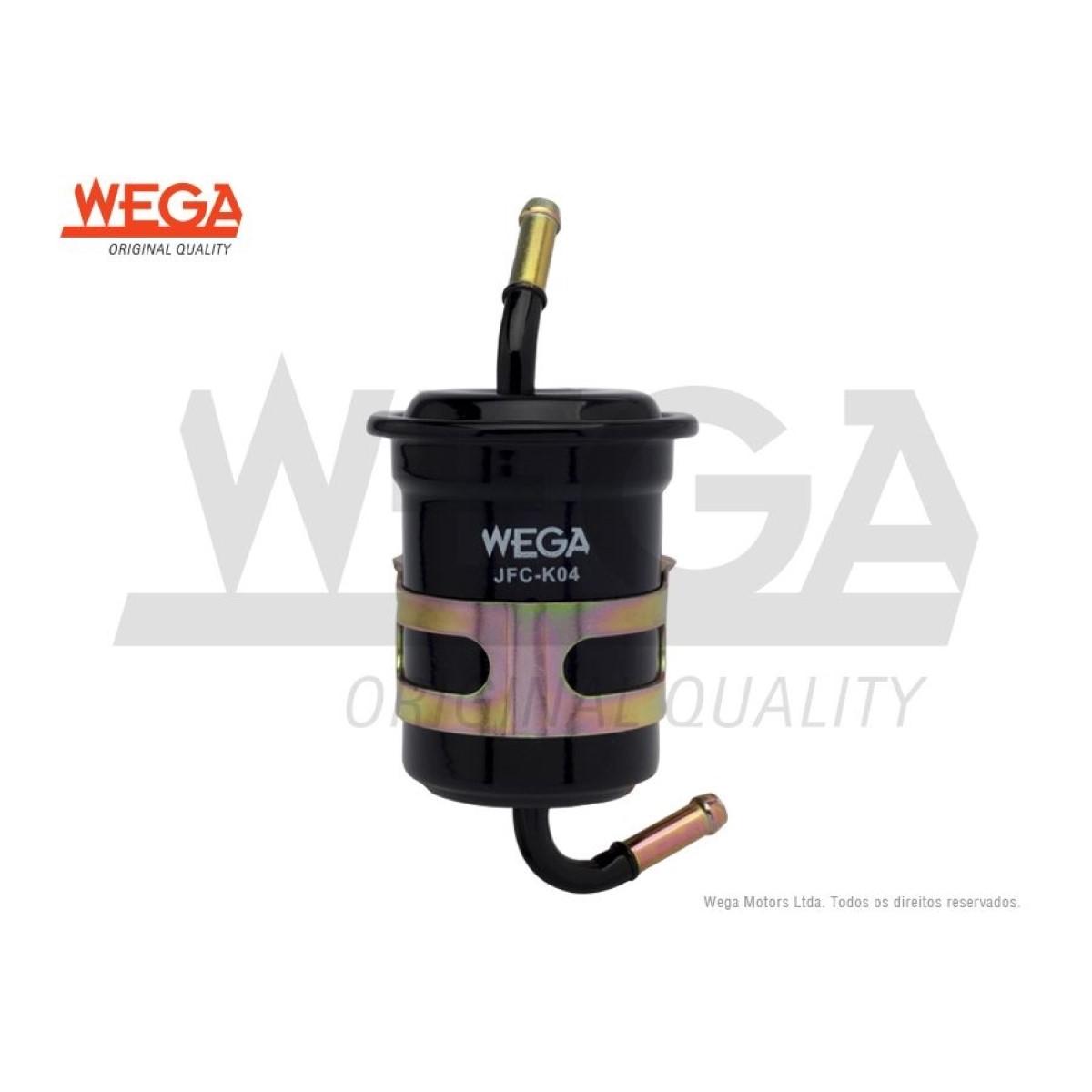 Filtro De Combustivel Sportage 01 Gas Sportege 04 2.0 16V Wega Jfck04
