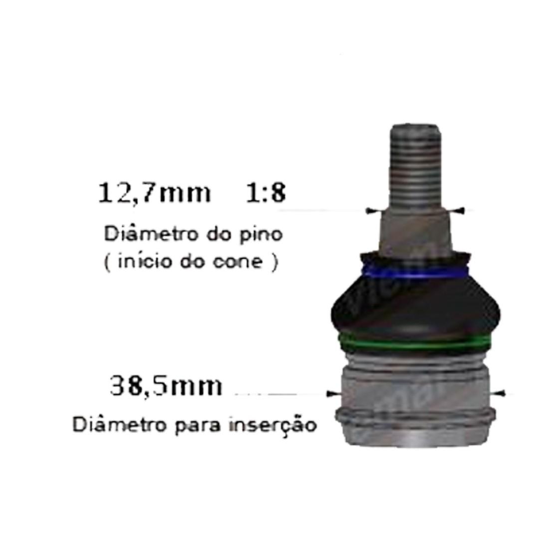 Pivo Suspensao Superior Ford Fusion 2006/ Viemar 503362