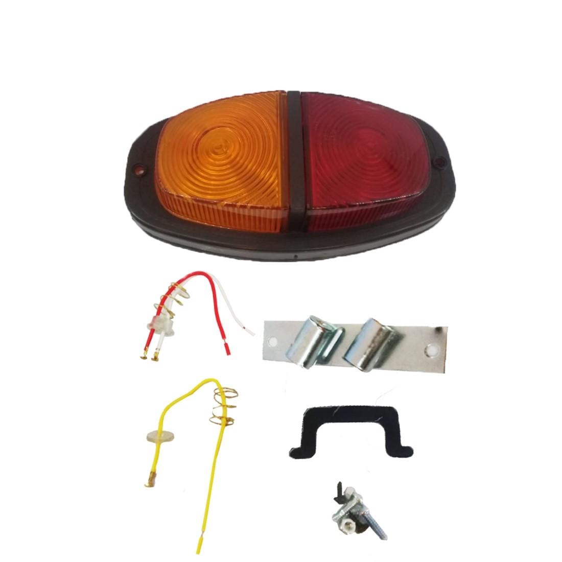 Lanterna Universal Bicolor Canoinha Parachoque Pradolux Pl05020005
