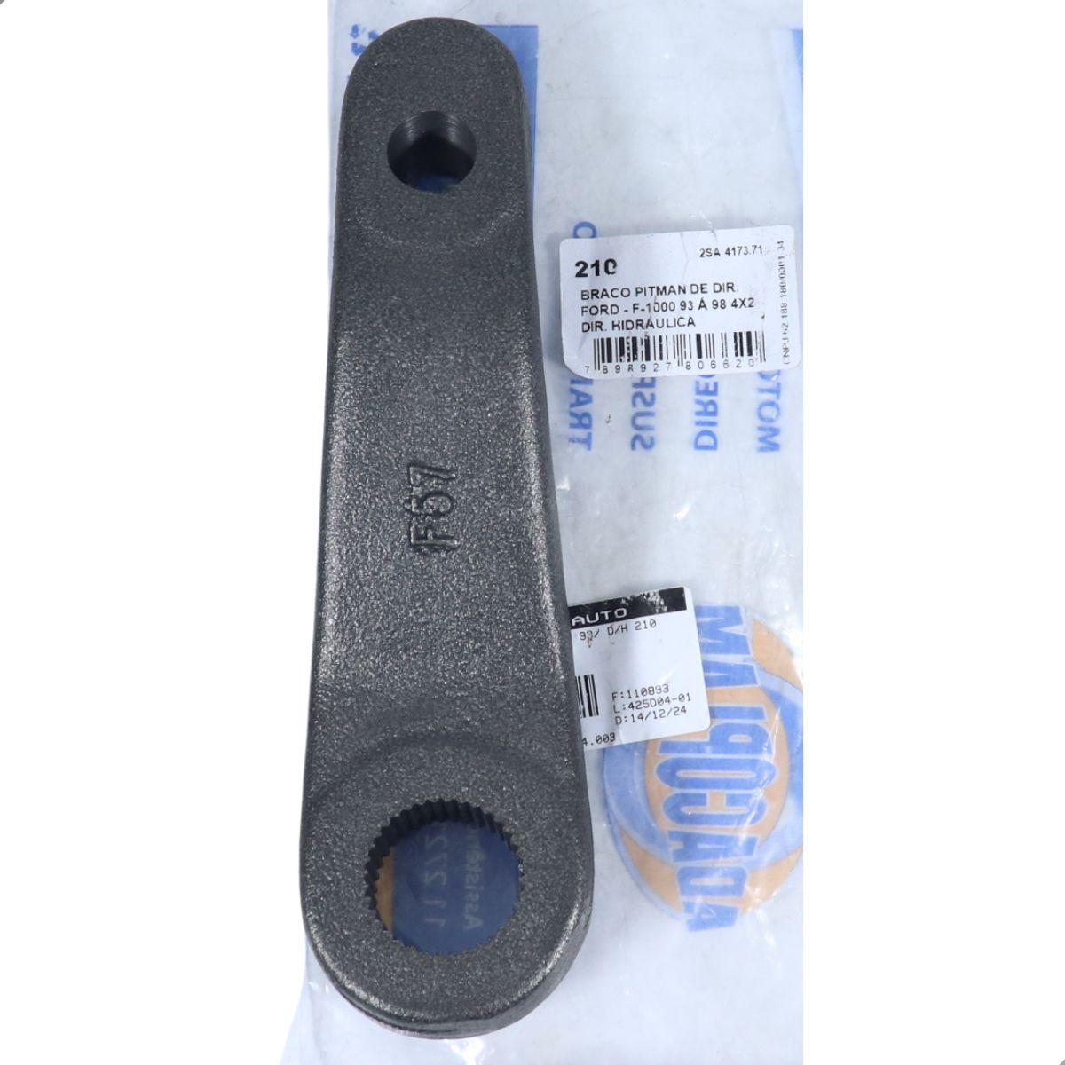 Braço Pitman De Direção Ford F1000 4X2 1998 Adacoplam 210