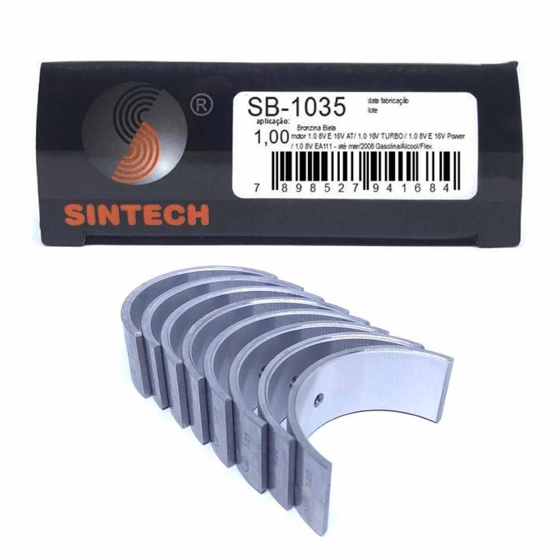 Bronzina Biela Gol Fox Parati 1.0 1997/ Sintech Sb1035/1