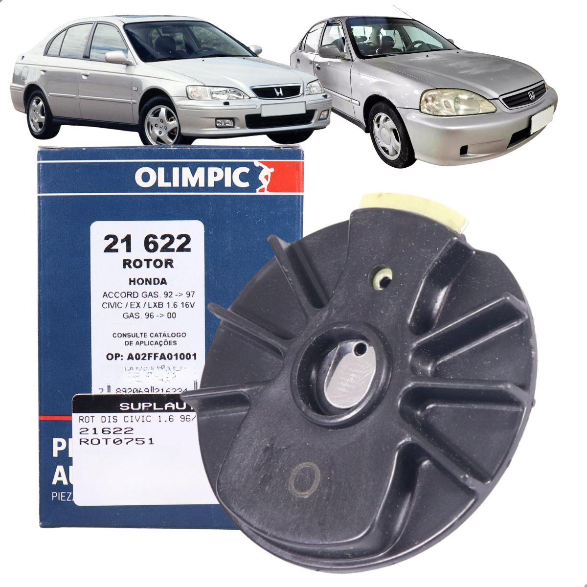 Rotor Distribuidor Honda Civic Accord Olimpic 21622