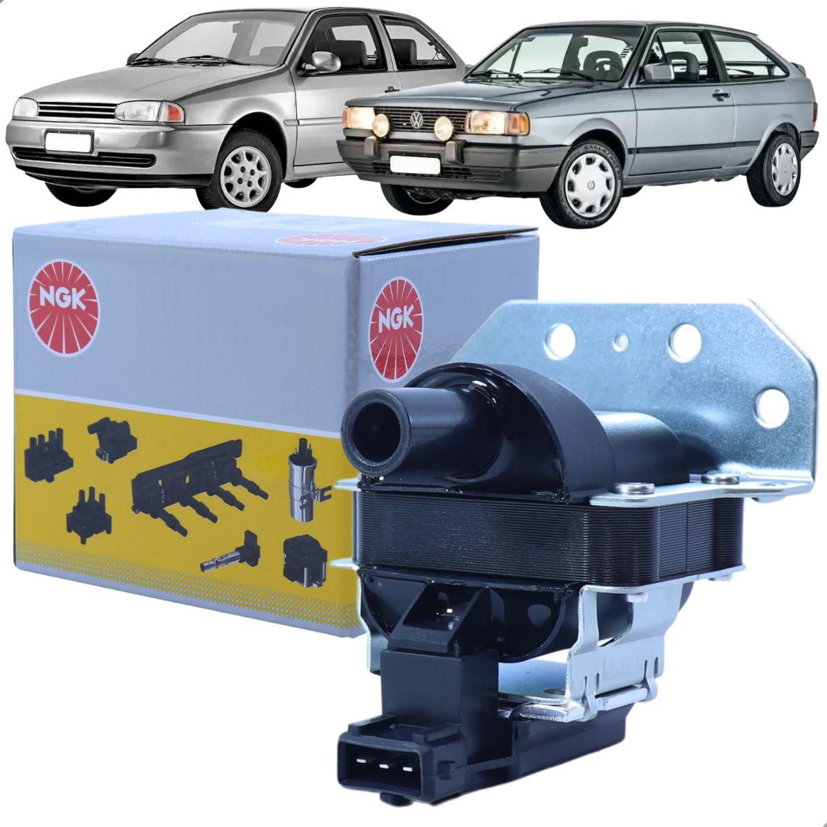 Bobina De Ignição Volkswagen Gol 1.0 16V 8V Ngk U1093