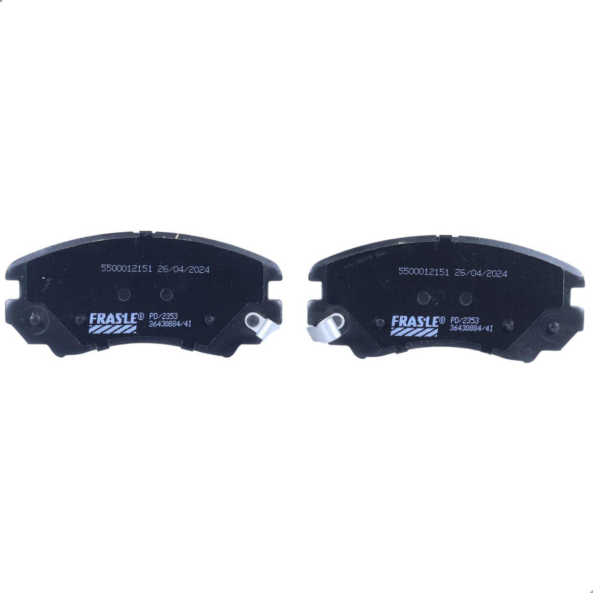 Pastilha De Freio Tiggo 2021/ Frasle Pd2353