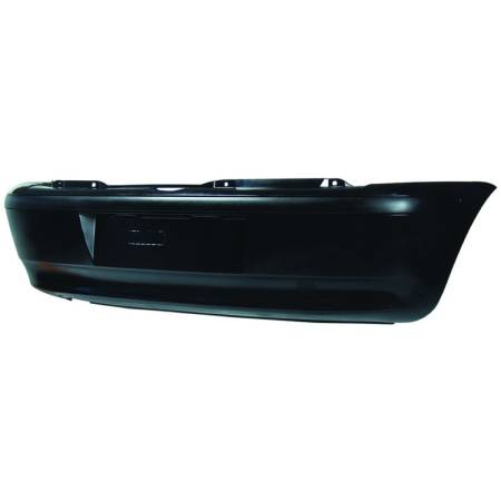 Para-Choque Preto Liso Traseiro - Dts - 3267 - Unitário