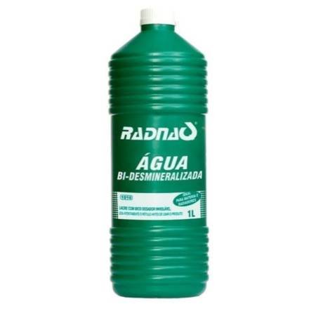 Agua Bi-Desmineralizada Radnaq 1L P/Bateria-Radiador