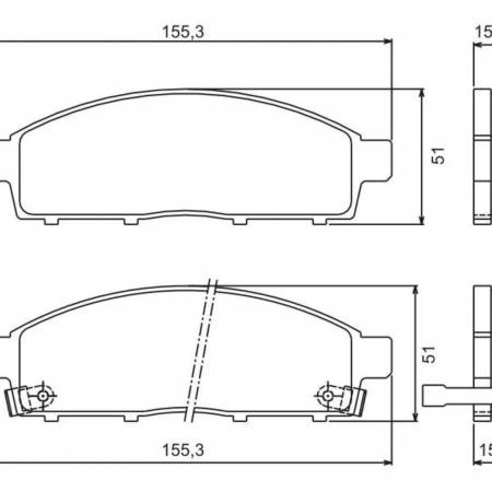 Pastilha De Freio Dianteira L200 Triton 2008/ Jurid Hq2271A