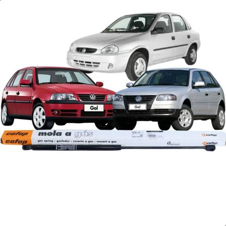Amortecedor Tampa Traseira Corsa 94/02 Gol 99/13 Cofap 16271