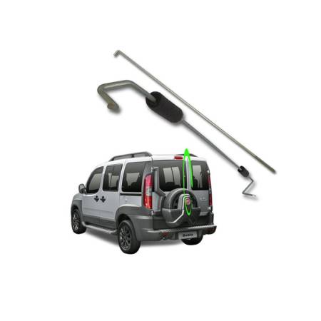 Haste Inf Porta Traseira Esquerda Doblo 2002/ Fiat 51918742
