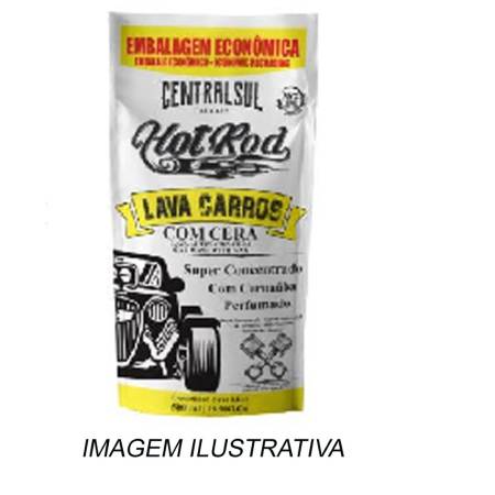 Lava Auto C/Cera Hot Rod 500Ml Centralsul Central Sul 172545