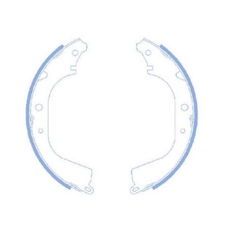 Sapata De Freio Frontier 2002/ Jurid Hq525