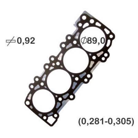 Junta Cabecote Frontier 2007 2.5 0.92Mm Bastos 15156003Ml3