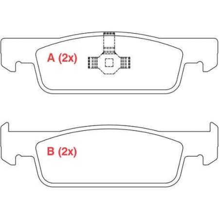 Pastilha Freio Logan Sandero 1.0 1.6 2014/ Willtec Pw217P