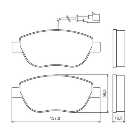 Pastilha De Freio Diant Stilo 1.8 2.4 2002/ Jurid Hq2178A