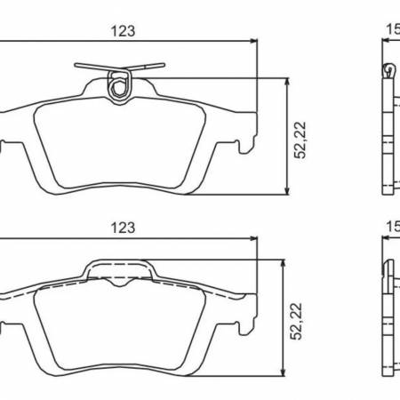 Pastilha De Freio Diant Focus C5 Berlina Volvo Jurid Hq2263