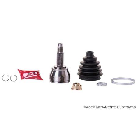 Ponteira Homocinetica Palio Dob 1.8 Doblo 8V Idea Albarus 24611449