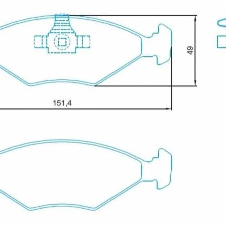 Pastilha De Freio Diant Uno Mille Fire 2009/ Jurid Hq3000Pa