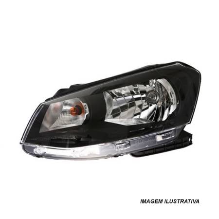 Farol Esquerdo Gol Saveiro Voyage G6 12/ Vw 5U0941005C