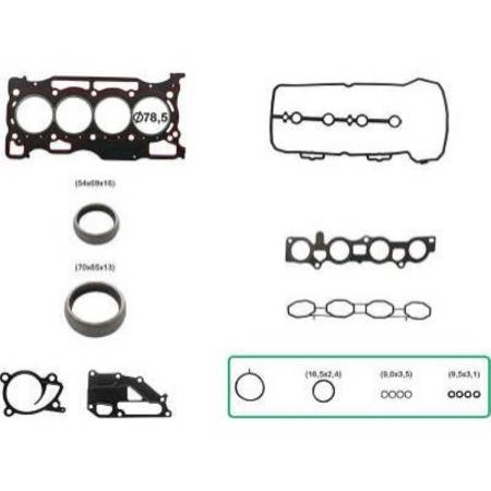 Junta Do Motor Duster Tiida March Livina Sandero 1.6 Bastos 15106005Pk