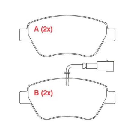 Past Fr Stilo 8V Pw501A Stilo 03/ 1.8 8V-Bravo/500
