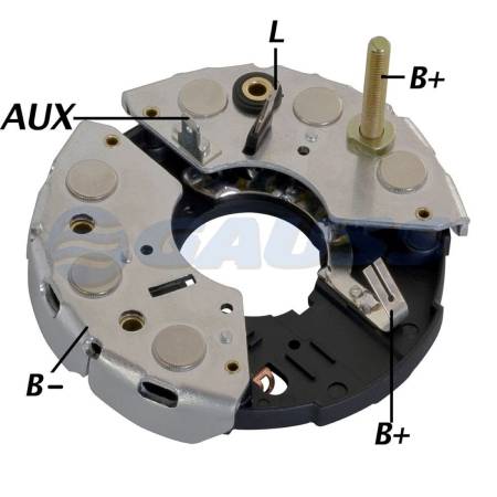 Placa Retificadora Gm Chevette 1.6 Bonanza Veraneio Monza Kadett Gauss Ga1275