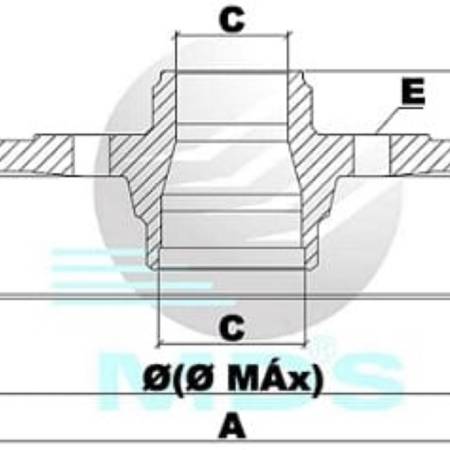 Tambor De Freio Gol Polo Santana Saveiro Mds T31