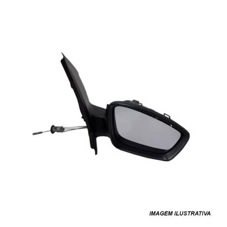 Retrovisor Direito C/Controle Fox 2010 15 Vw 5Z1857508D9B9