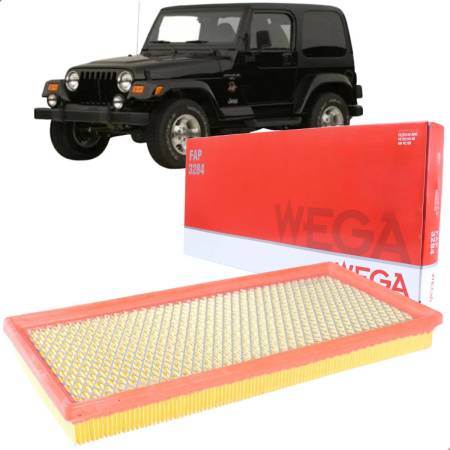 Filtro De Ar Jeep Wrangler 4.0 V6 1997/2001 Wega Fap3284