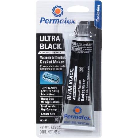 Silicone Alta Temperatura Ultra Black Itw Px89170
