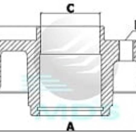Disco De Freio Clio Megane Modus Mds D842B