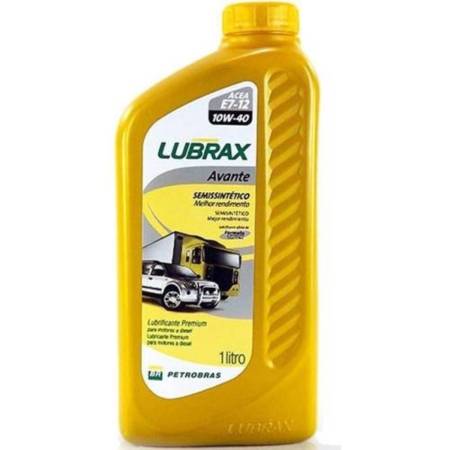 Oleo Lubrificante Diesel Avante 10W40 Sintetico 1L Lubrax 917