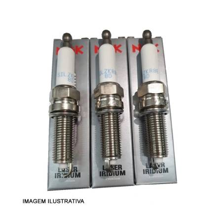 Vela Ignicao Hyundai Hb20 Hb20S Ngk Silzkr8E8D