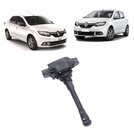 Bobina Ignicao Kwid Logan Sandero 1.0 12V Renault 224330437R