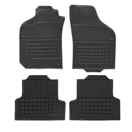 Tapete Borcol Palio 01/ 01414221 Palio 01/ 4Pcs Preto