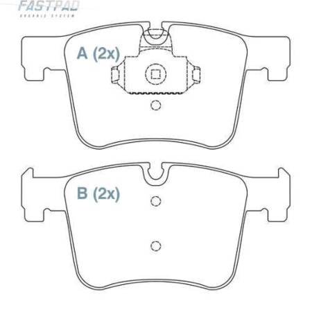 Pastilha Freio Bmw Serie 1 3 X3 X4 Xdrive Willtec Fp194