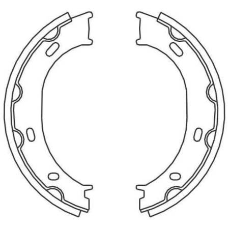 Sapata Freio Mb Sprinter 312 1999/ Willtec Sw118