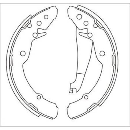 Pastilha De Freio Traseira Vw Saveiro Frasle Vw280Cpa