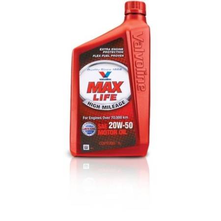 Oleo M 20W50 Valvoline Maxlife 1L 20W50 Sn S-Sintetico Alta Km