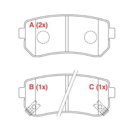 Past Fr I30/Ix35/Cerato T Pw765 I30/Ix35/Sportage/Cerato 10/ T
