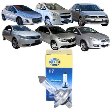 Lamp Farol H7 12V Hella H7 H7 12V 55W