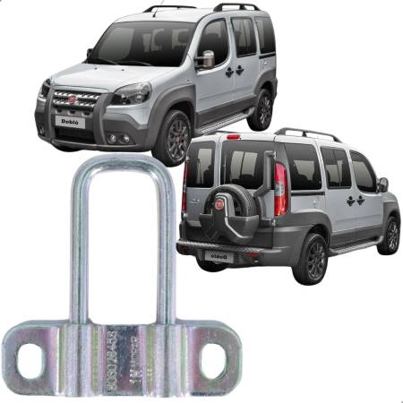 Batente Porta Traseira Bau Doblo 2002/ Fiat 51750739