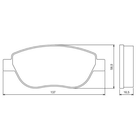 Pastilha De Freio Diant Aircross 2011/ 207 08/ Jurid Hq2242