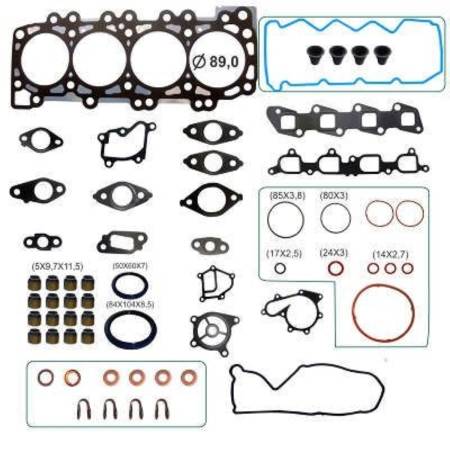 Junta Do Motor Frontier 2007 2.5 16V 0.92Mm Com Retentor Bastos 15106003Ml3R