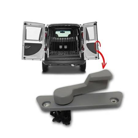Macaneta Porta Traseira Doblo 2010/ Original Fiat 100162494