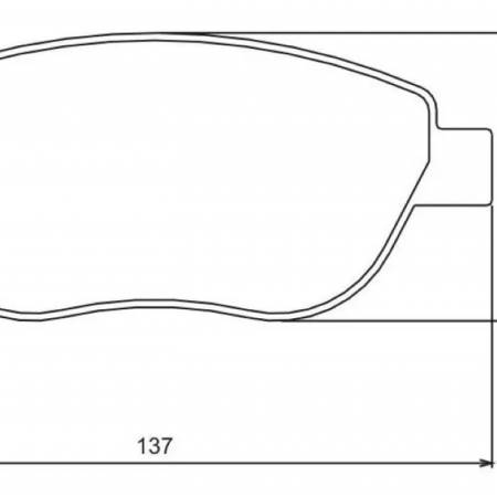 Pastilha De Freio Diant C4 Pallas 04/ 307 02/ Jurid Hq2206