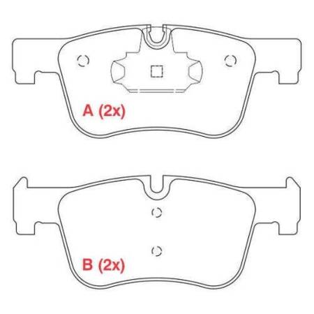 Pastilha De Freio Bmw Serie 1 Willtec Fp195