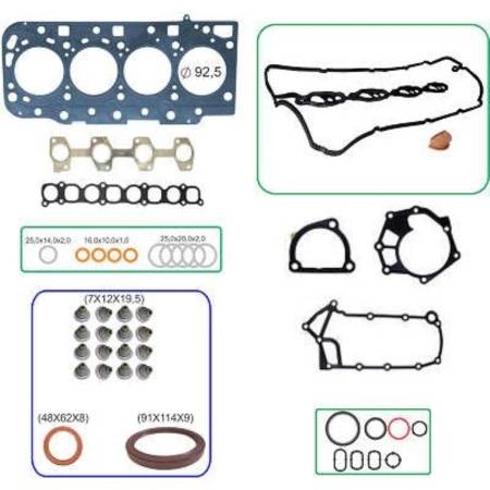 Junta Do Motor Hr Bongo 2.5 16V Com Retentor Bastos 15105605Pk6R