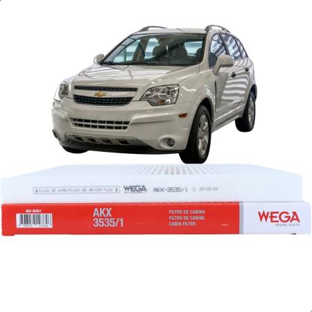Filtro De Ar Condicionado Captiva 08 2.4 3.0 3.6 Tds Wega Akx3535 1