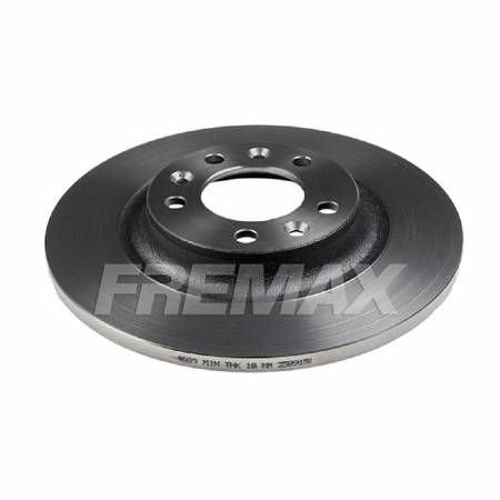 Disco Freio Traseiro Citroen C5 C6 Peugeot 407 607 Rcz Fremax Bd4609