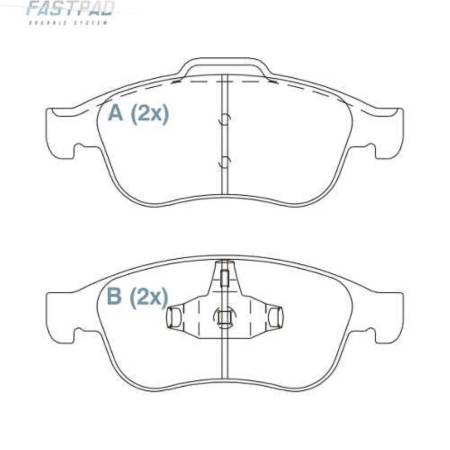 Pastilha De Freio Dianteira Fluence 11/ Ceramica Willtec Fp922